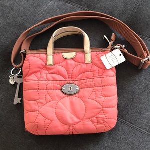 Brand new Fossil crossbody purse